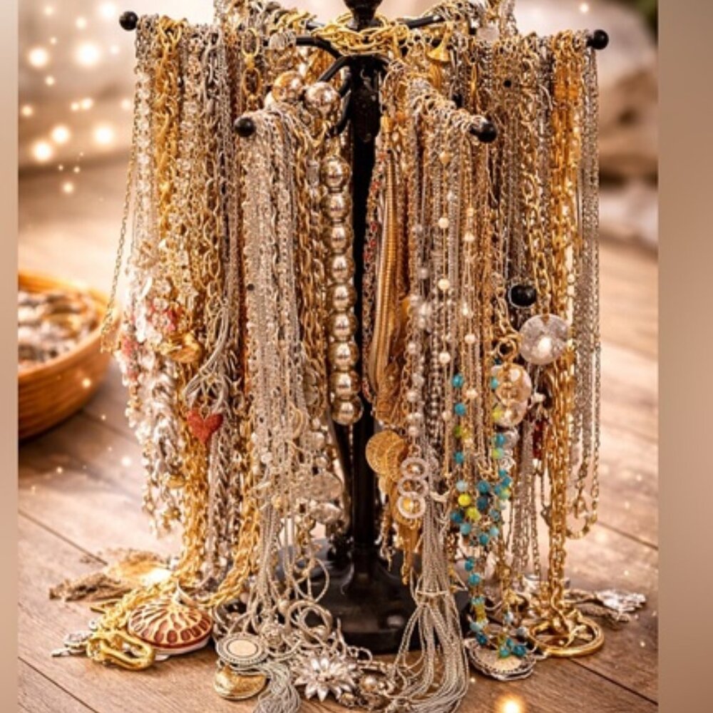 Elite 3 lb Jewelry Lot • Wearable + Statement Mix • Vintage + Modern Finds ✨ BDJ